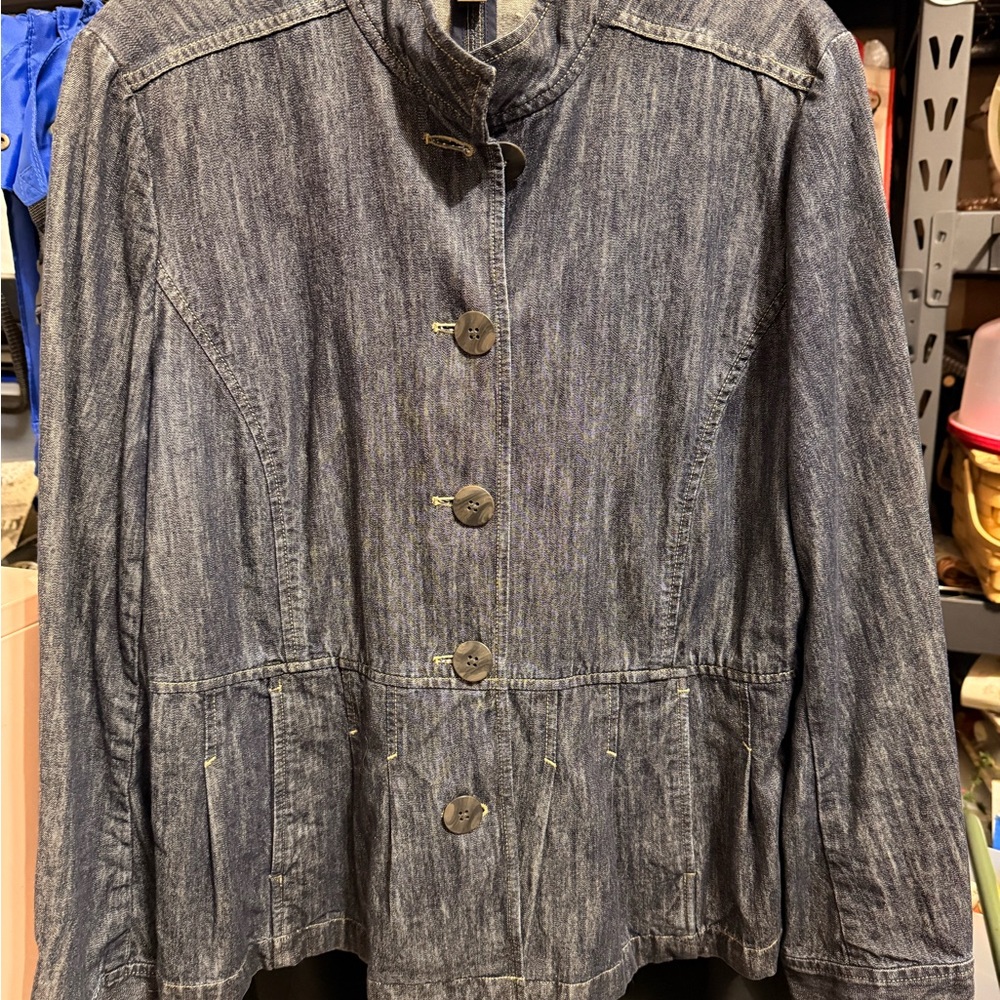 J. Jill Blue Jean Jacket